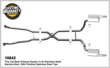 Load image into Gallery viewer, MAGNAFLOW PERF EXHAUST 16842 68-73 Corvette 5.7L Cat Back Exhaust Kit