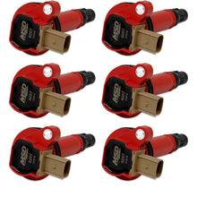 Load image into Gallery viewer, MSD IGNITION 82576 Coils 6pk Ford Eco-Boost 3.5L V6 11-16  Red