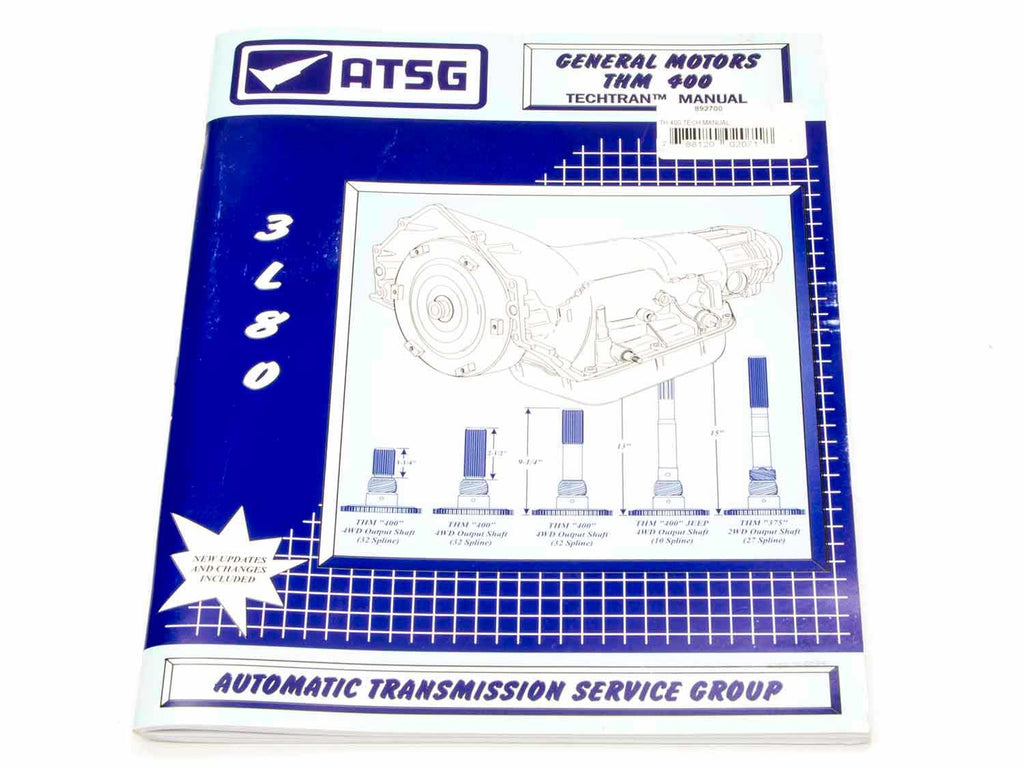 TCI 892700 GM TH400 Tech Manual