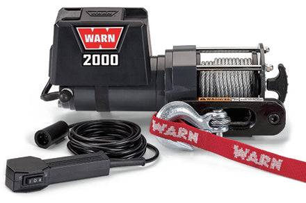 WARN 92000 DC2000 Winch 2000lb w/Hawse Fairlead