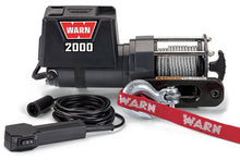 Load image into Gallery viewer, WARN 92000 DC2000 Winch 2000lb w/Hawse Fairlead