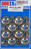 ISKY CAMS 90-TI/10DEG 10 Degree Titanium Retainers (16)