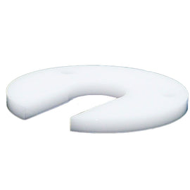 RE SUSPENSION RE-BR-PK16-125/10 RE Suspension Packer 16mm Bump Stop Shims - Set of 10, 0.125 Inch Thickness, White Plastic for 16mm Shafts