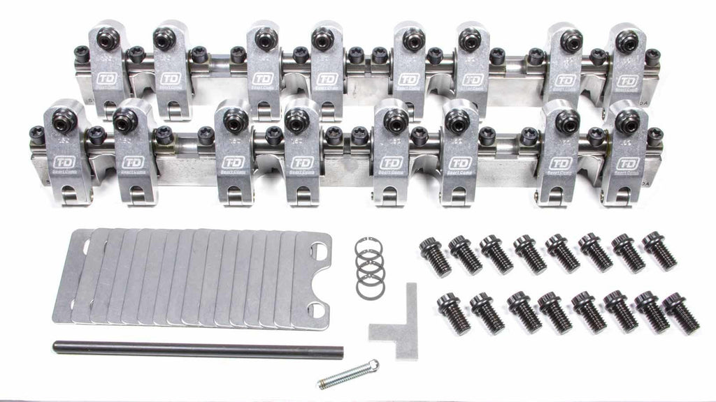 T AND D MACHINE 10000-150/150 SBC Sport Comp Shaft R/A Kit 1.50/1.50 Ratio