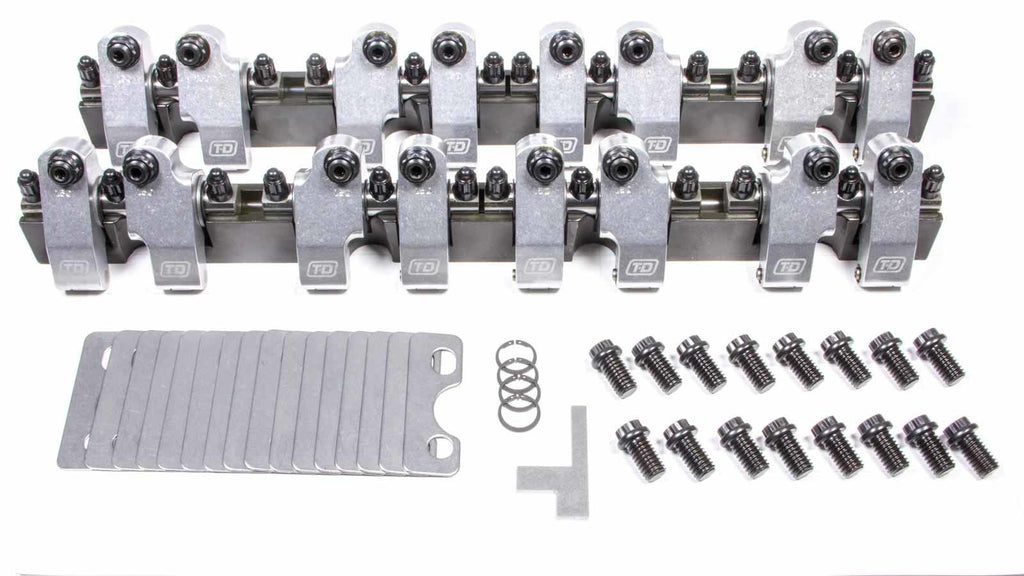 T AND D MACHINE 2300-150/150 SBC Shaft Rocker Arm Kit - 1.5/1.5 Ratio