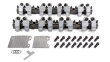 Load image into Gallery viewer, T AND D MACHINE 2053-160/155 SBC Shaft Rocker Arm Kit w/Bowtie 18 Deg. Heads