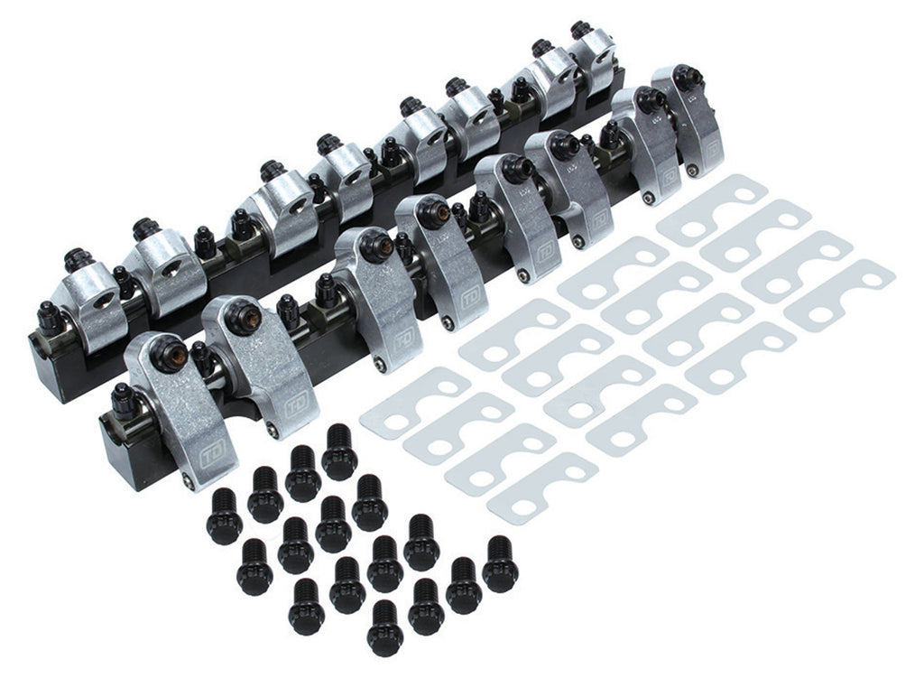 T AND D MACHINE 2251-165/160 SBC Shaft Rocker Arm Kit - 1.65/1.6 Ratio