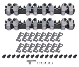 T AND D MACHINE 2229-160/160 SBC Shaft Rocker System w/Brodix 18c/18 Clone