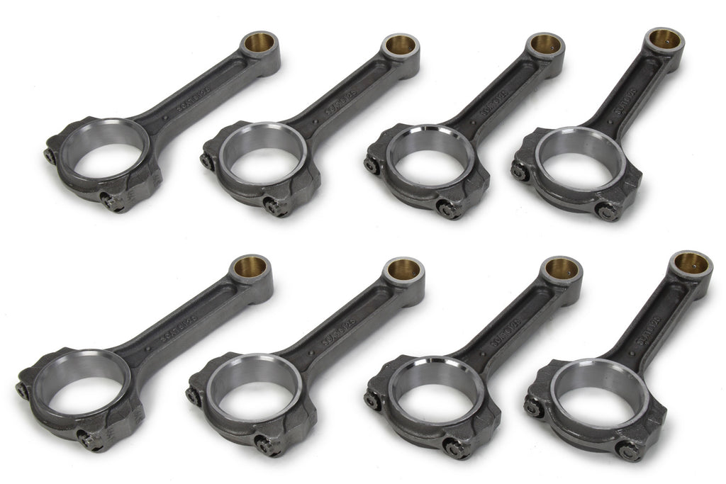 SCAT ENTERPRISES 2-ICR6125-2000-7/16 SBC 4340 Forged I-Beam Rods 6.125