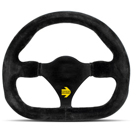 MOMO AUTOMOTIVE ACCESSORIES R1925/29S MOD 27 Steering Wheel Black Suede