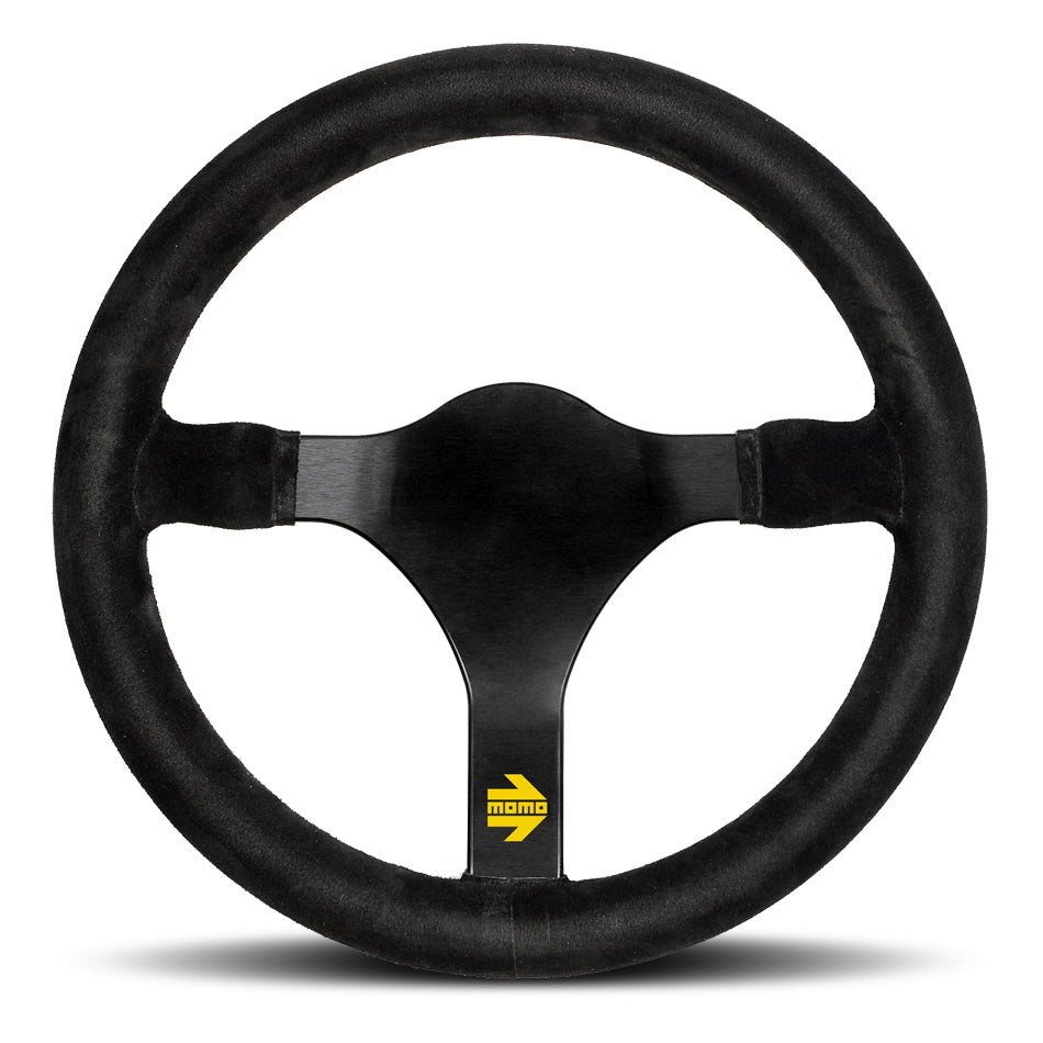 MOMO AUTOMOTIVE ACCESSORIES R1930/32S MOD 31 Steering Wheel Black Suede