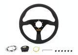MOMO AUTOMOTIVE ACCESSORIES R1909/33L MOD 78 Steering Wheel Black Leather