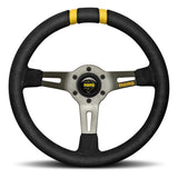 MOMO AUTOMOTIVE ACCESSORIES R1907/33S MOD DRIFT Steering Wheel Black Suede