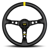 MOMO AUTOMOTIVE ACCESSORIES R1905/35L MOD 07 Steering Wheel Black Leather