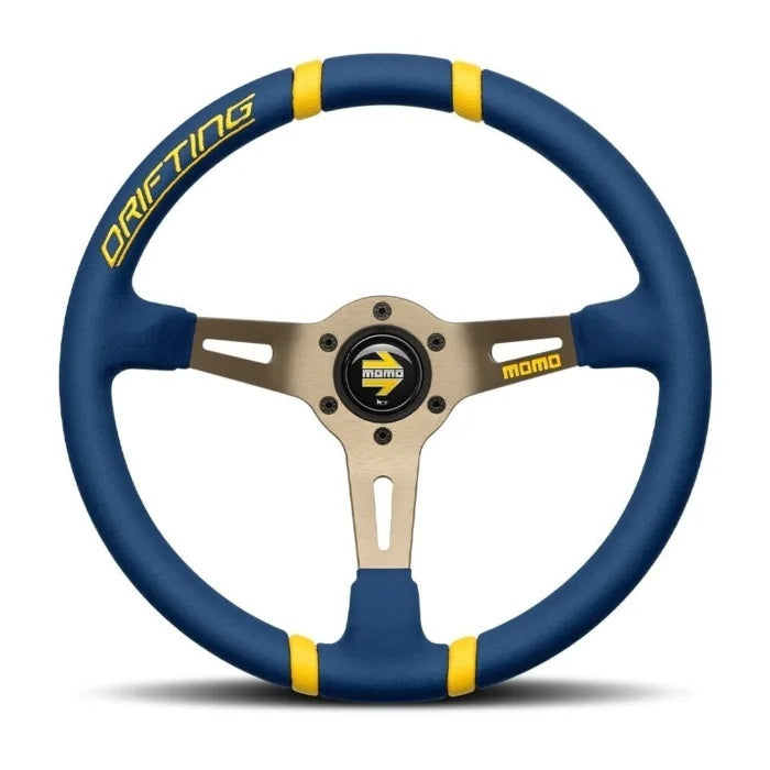 MOMO AUTOMOTIVE ACCESSORIES R1911/35MBL Steering Wheel Drifting Blue