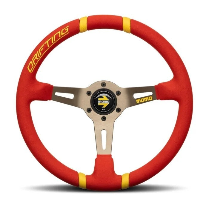 MOMO AUTOMOTIVE ACCESSORIES R1911/35MR Steering Wheel Drifting Red