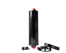 VAPOR TRAPPER VT8BLK-3/8-P Vapor Trapper VT8BLK-3/8-P Charcoal Canister with 8-Inch Aluminum Body and Fittings by Vapor Trapper