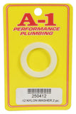 A-1 PRODUCTS 250412 AN-12 Poly Washer (2pk)