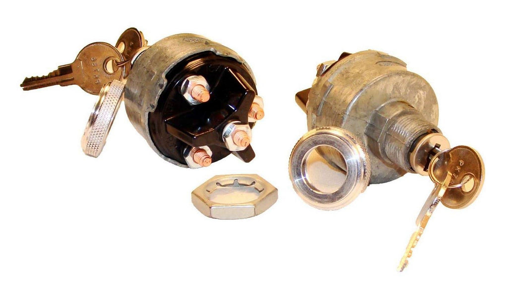 AMERICAN AUTOWIRE 500006 4 Position Ignition Switch w/Aluminum Knob