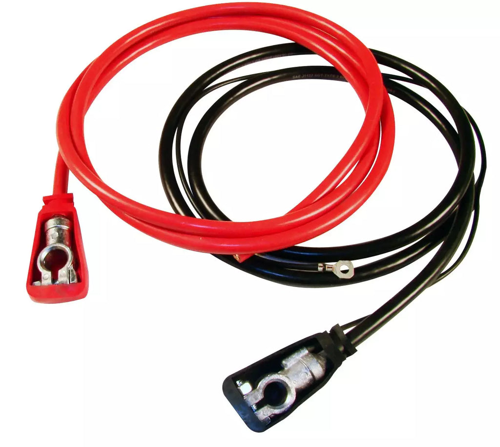 AMERICAN AUTOWIRE 500725 Battery Cable Kit 1Gauge Under Hood Top Post