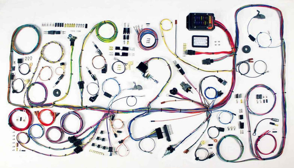 AMERICAN AUTOWIRE 510317 66-77 Ford Bronco Wiring Bronco Wiring Kit