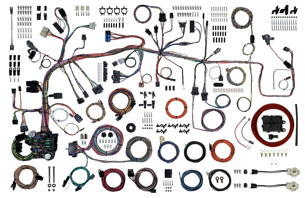 AMERICAN AUTOWIRE 510742 87-90 Jeep YJ Classic Update Kit Wire Harness