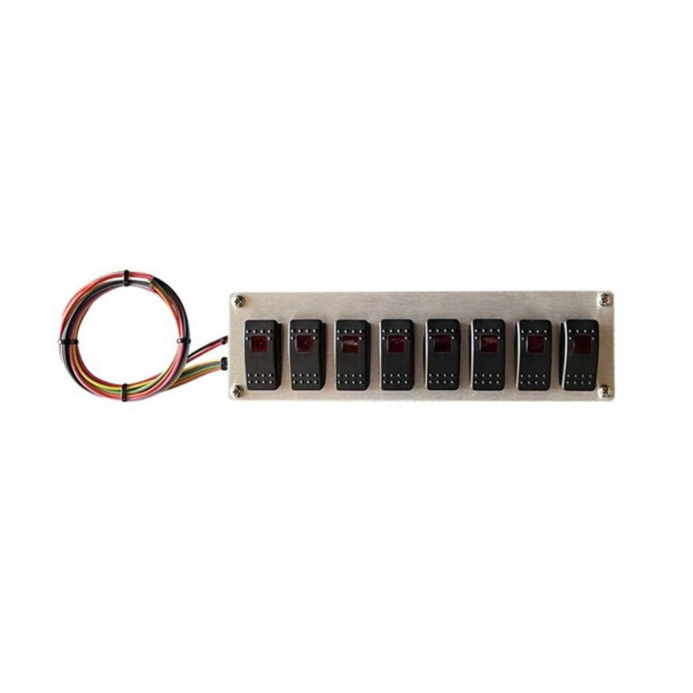 AMERICAN AUTOWIRE 510923 Rocker Switch Panel 8 Switches