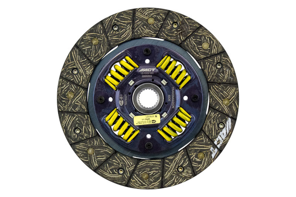 ADVANCED CLUTCH TECHNOLOGY 3000203 Advanced Clutch Technology Perf Street Sprung Disc - Part Number 3000203