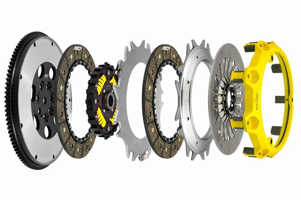 ADVANCED CLUTCH TECHNOLOGY T1S-M01 Advanced Clutch Technology HD Mod Twin Clutch Kit for 2003-2006 Mitsubishi Lancer