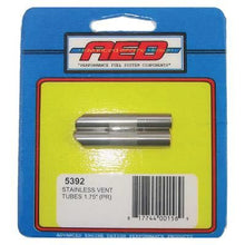 Load image into Gallery viewer, ADVANCED ENGINE DESIGN 5391 Advanced Engine Design 5391 Stainless Carburetor Vent Tubes, 1.25-Inch, Pair