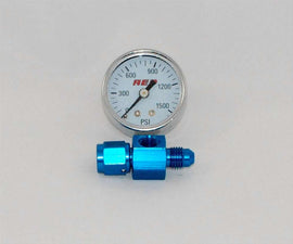 ADVANCED ENGINE DESIGN 6105 NOS Bottle Gauge & Fitting Kit #4
