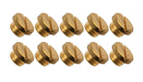 ADVANCED ENGINE DESIGN 6332X Brass Sight Plug (10pk)