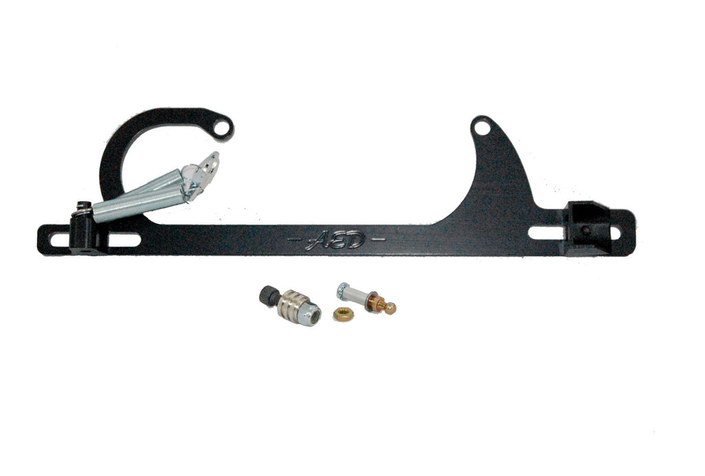 ADVANCED ENGINE DESIGN 6600BK Chevy Throttle Cable & Spring Bracket - 4150