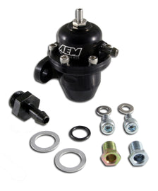 AEM ELECTRONICS 25-300BK Adjustable Fuel Pressure Regulator Black