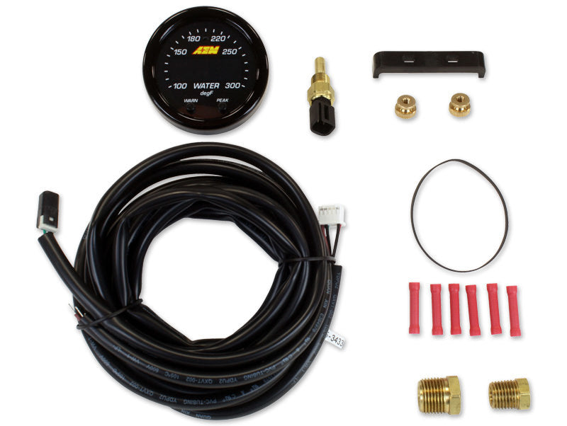 AEM ELECTRONICS 30-0302 X-Series Temperature Gauge 100-300F