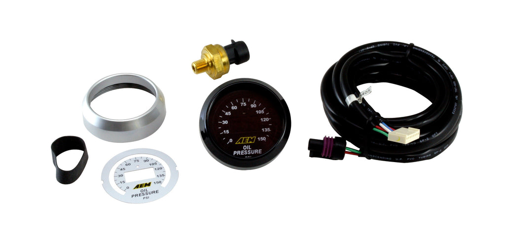 AEM ELECTRONICS 30-4407 Oil Pressure Digital Gauge