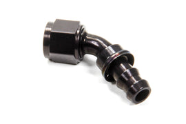 AEROQUIP FBL1523 #8 45 Degree Socketless Black