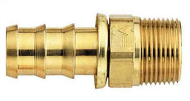 AEROQUIP FBM1200 #4 Socketless Hose To 1/8 Male Pipe Fitting
