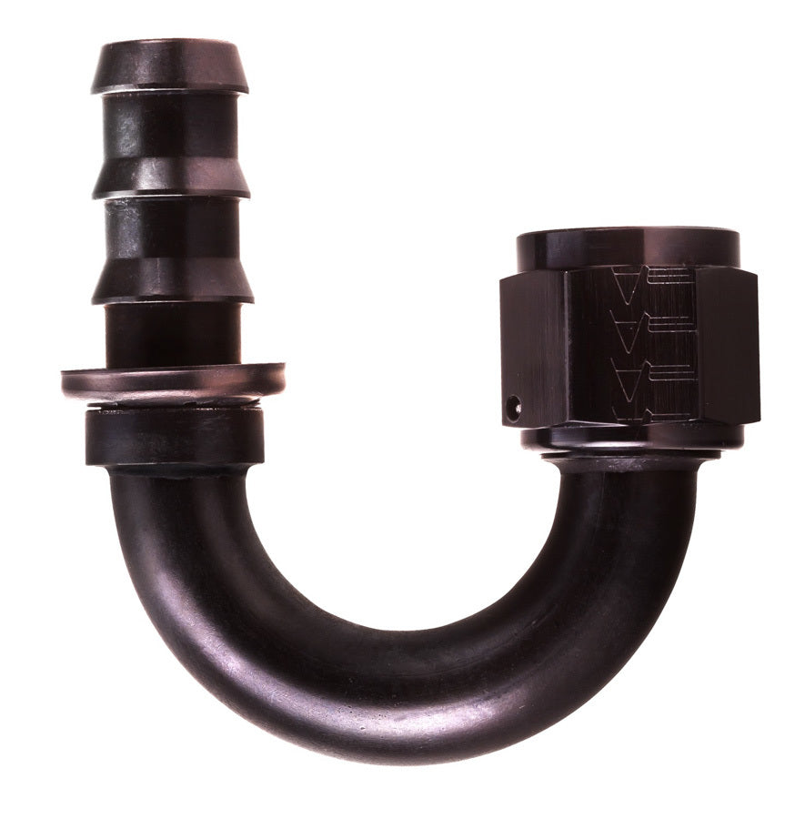 AEROQUIP FCL1562 #6 180 Degree Socketless Black
