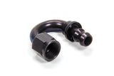 AEROQUIP FCL1563 #8 180 Degree Socketless Black