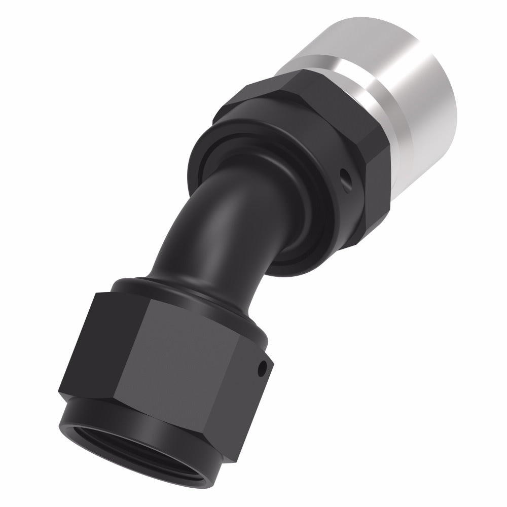 AEROQUIP FCL4222 6an StreetLite Crimp Fitting 45-Degree