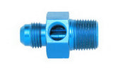 AEROQUIP FCM2279 #8 to 3/8in NPT Str Adpt w/ 1/8in NPT Port