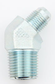 AEROQUIP FCM2584 45 Male Elbow #4 To 1/4 Npt Steel Fitting