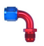 AEROQUIP FCM3156 #8 Male to #8 Female 90 Deg Swivel Fitting