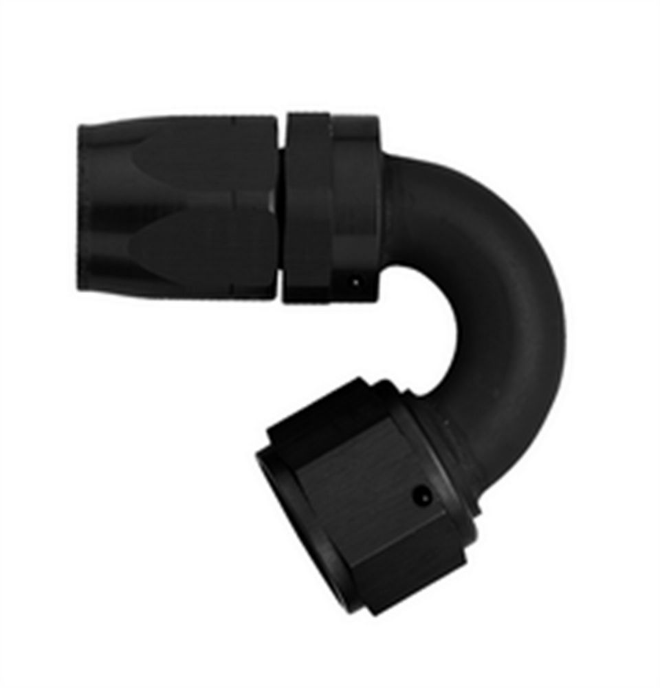 AEROQUIP FCM4453 #8 150 Deg Hose End Black