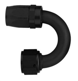 AEROQUIP FCM4463 #8 180 Deg Hose End Black