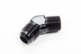 AEROQUIP FCM5024 45 Deg Alum #10 Flare 1/2in Black