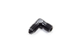 AEROQUIP FCM5030 90 Deg Alum #3 Flare 1/8 in Black