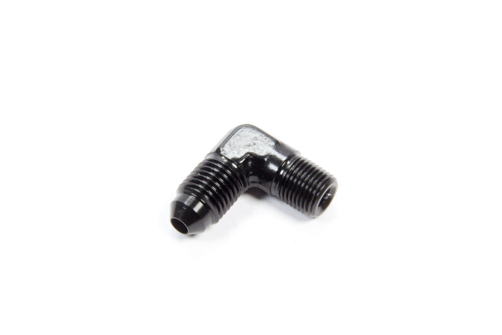 AEROQUIP FCM5031 90 Deg Alum #4 Flare 1/8 in Black
