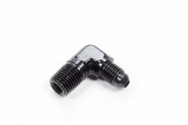 AEROQUIP FCM5032 90 Deg Alum #4 Flare 1/4 in Black